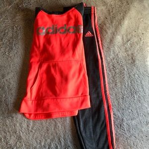 Adidas girls track suit